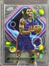 2023-24 Topps Chrome Cosmic #44 Isaiah Stewart Detroit Pistons