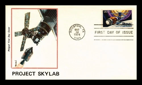 DR JIM STAMPS US COVER PROJECT SKYLAB SPACE FDC SCOTT 1529 PHILGRAF CACHET