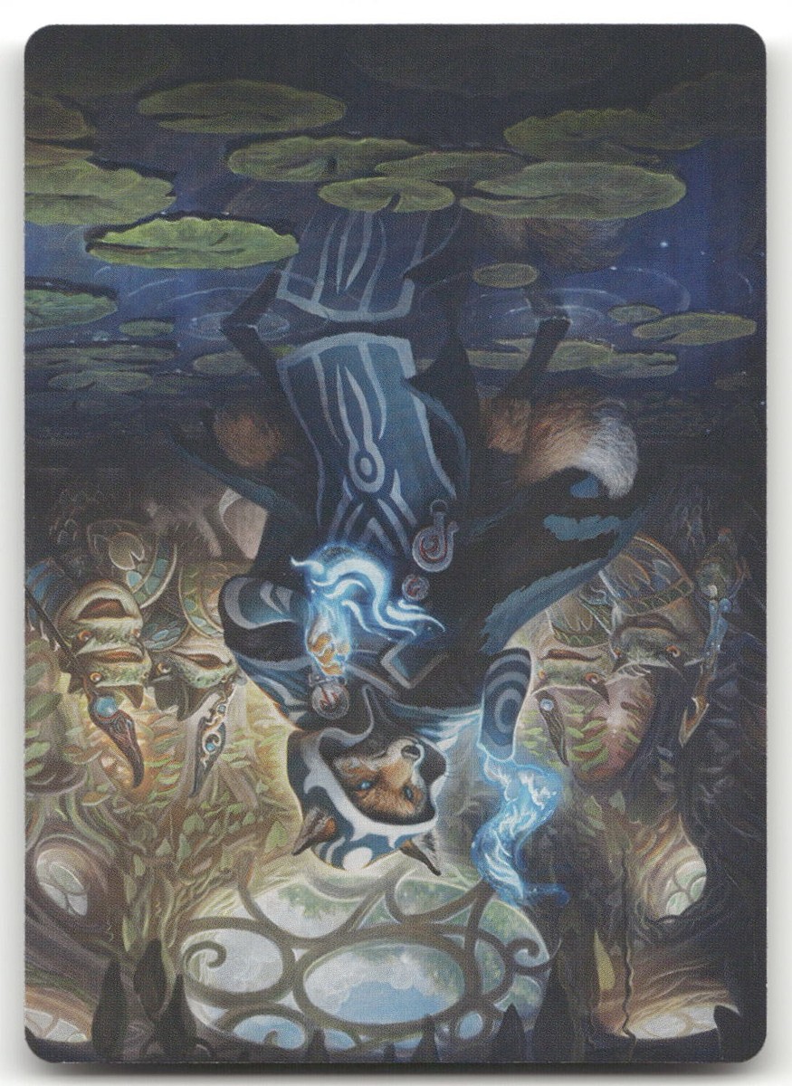 Jace, the Mind Sculptor Art Card #49 (NM) Bloomburrow ASBLB Magic