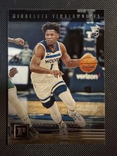 2020-21 Panini Chronicles - Panini Teal #101 Anthony Edwards (RC)