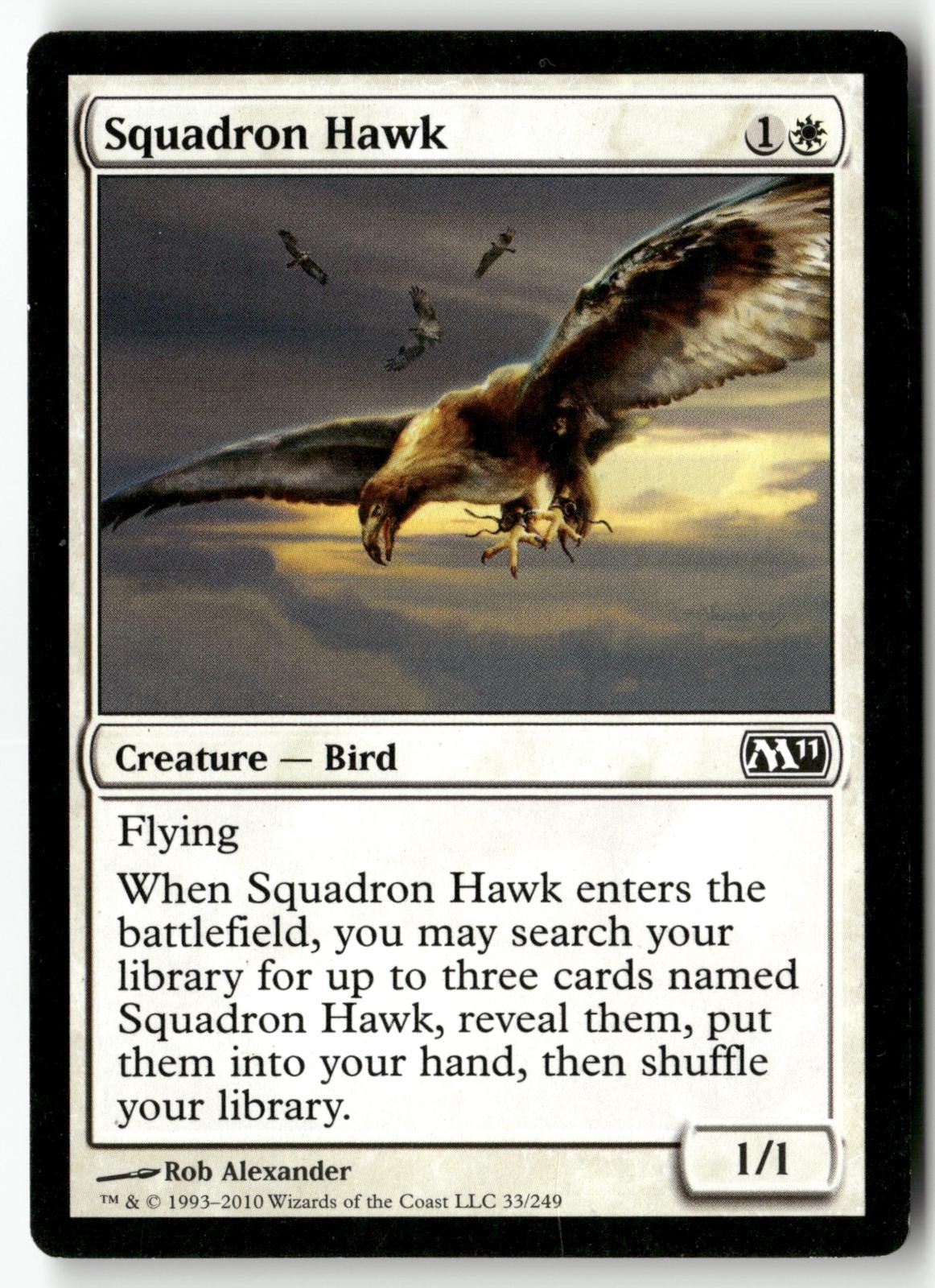 Squadron Hawk 33 Magic: The Gathering Magic 2011 (M11) 2010