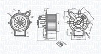 Magneti Marelli InnenraumgebläSe U.A. FüR CitroËN, CitroËN, Ds, Ds, Peugeot