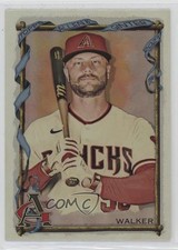 2023 Topps Allen & Ginter Hot Box Silver Portrait Christian Walker #172 16az