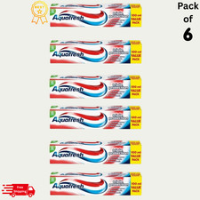 Aquafresh Triple Protection Toothpaste Pack of 6 X 100ml Healthy Teeth 18.15 per litre