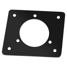 Charger Port Adapter Plate Compatible with E-ZGO Golf Cart Lithium Install and