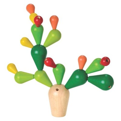 Wooden Balancing Cactus Game - Plan Toys