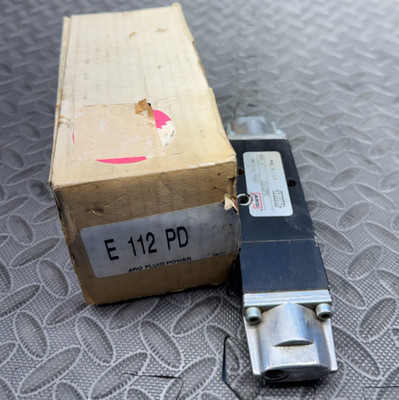 ARO Fluid Power E112PD Pilot Operated Directional Solenoid Valve