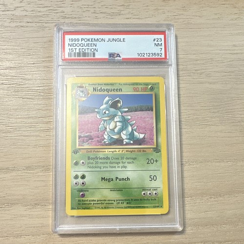Nidoqueen (1st Edition) graded PSA 7 for sale on eBay