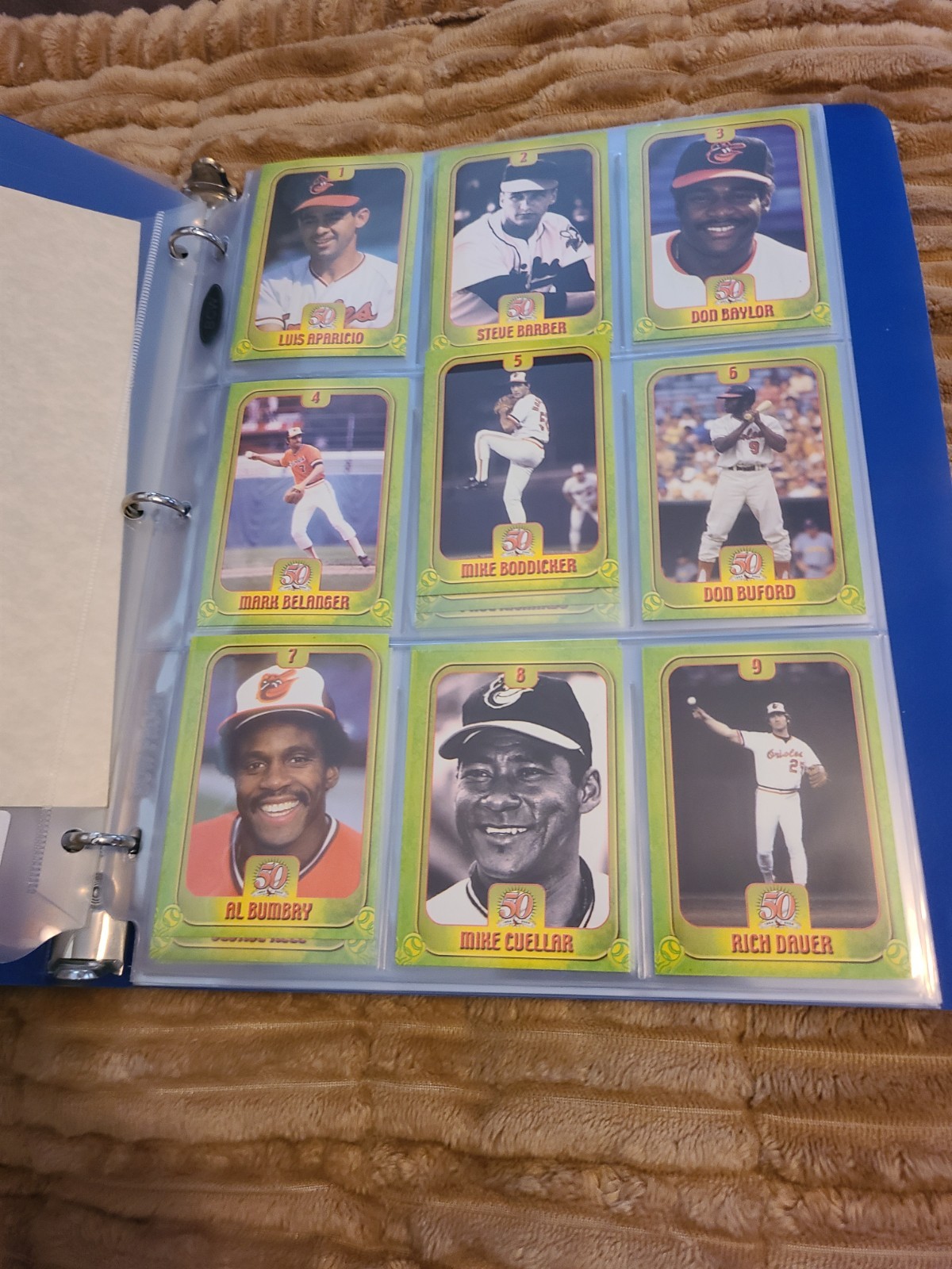 2004 Baltimore Orioles - 50th Anniversary Maryland Lottery Cards - Choice