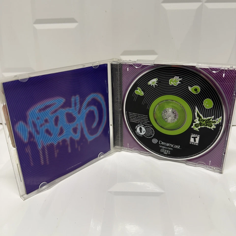 Jet Grind Radio - SEGA Dreamcast - Completo con Manual - CIB Foto 3 de 4