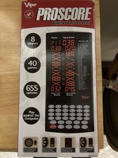Viper ProScore Touchpad Dart Scorer - 40 Games - Electronic Scoring - Black
