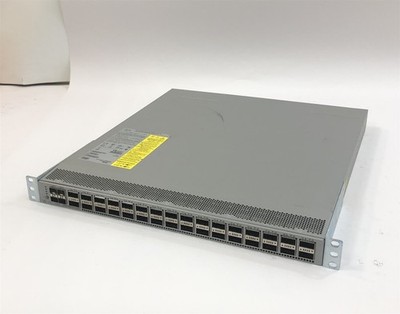 Cisco Nexus N3K-C3132Q-V 32 Port QSFP 10/40G 4x 10G SFP Switch Dual PSU w/ Ears