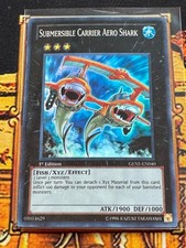 Near Mint Super Rare Submersible Carrier Aero Shark GENF-EN040 1st Edition