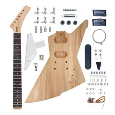 Electric Guitar Kit Mahogany DIY Guitar Kits X-Style 22 Fret 628mm Best Gifts