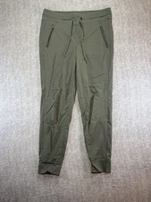 Members Mark Women  s Woven Trek Jogger-Size Large/Olive Green/Cuffed Pants