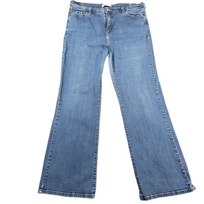 Levis 512 Jeans Womens 18 Blue Perfectly Slimming Mid Rise Boot Cut Stretch