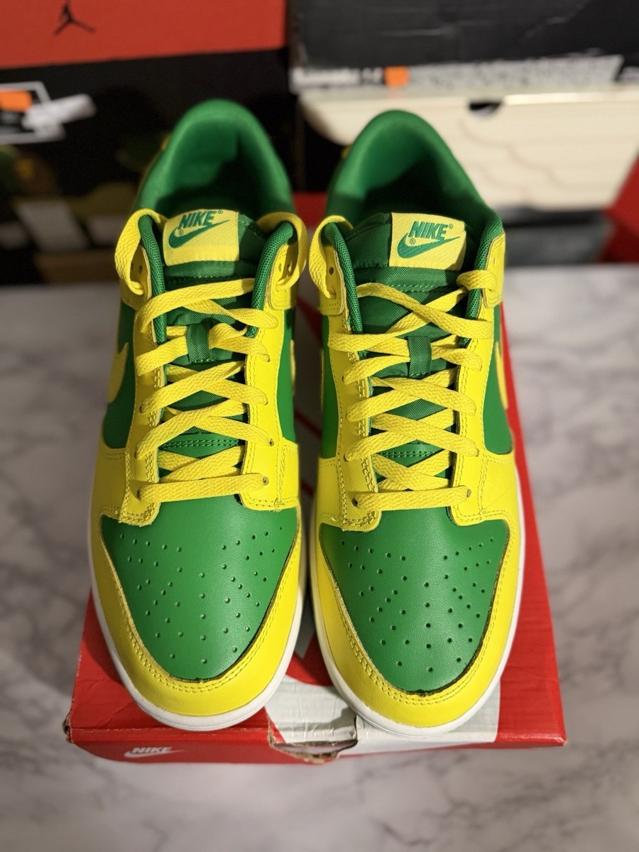Nike Dunk Low ‘Reverse Brazil’|Size 9.5M/11W Nike Dunk Low Retro  main image 4