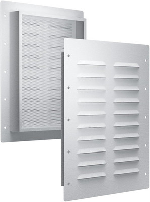 2 Pack Heavy Duty Container Air Vents, Shipping Container Vent with Metal Mesh,