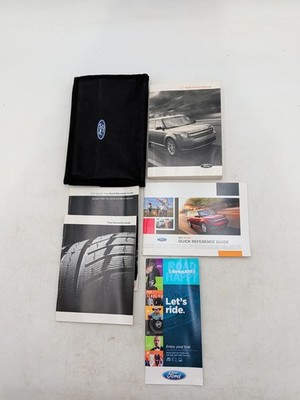 2017 Ford Flex Owners Manual Set with Quick Reference Guide Plus Case