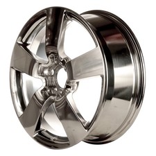 Metallic Polished 5 Spoke 18 x 7 Refurbished Wheel