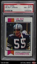 1973 Topps #159 Lee Roy Jordon Cowboys Alabama PSA 8 - NM/MT