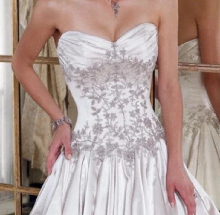 Sophia Tolli Wedding Dress Size 12 - Image 2 of 4