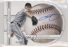 2015 National Treasures Baseball Signature Die-Cuts 43/99 Chris Sale Auto 1b9