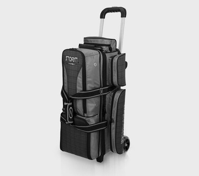 Storm 3 Ball Rolling Thunder Bowling Bag - Plaid/Gray/Black (37127)