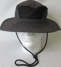 Sombrero de cubo Hurley Phantom Voyager Boonie malla de aire UPF 50+ gris lobo envío gratis