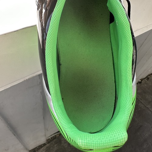Adidas Herren F10 US Größe 12 schwarz/weiß/grün G65348 FG Fußballstollen - Bild 6 von 11