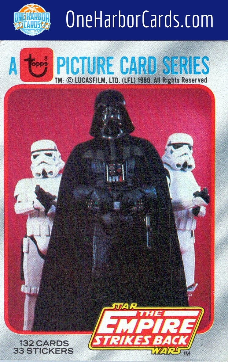 1980 Topps Star Wars: The Empire Strikes Back #1 Title Card / Introduction
