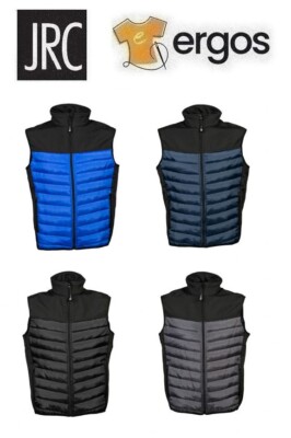 JRC Weste OSLO MAN ärmellos gefüttert Stretch innen Fleece Herren