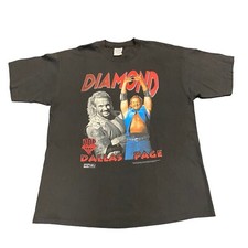 VTG 90s 1998 WCW DIAMOND DALLAS PAGE T BLACK ORIGINAL AUTHENTIC SIZE XL WWF ROCK