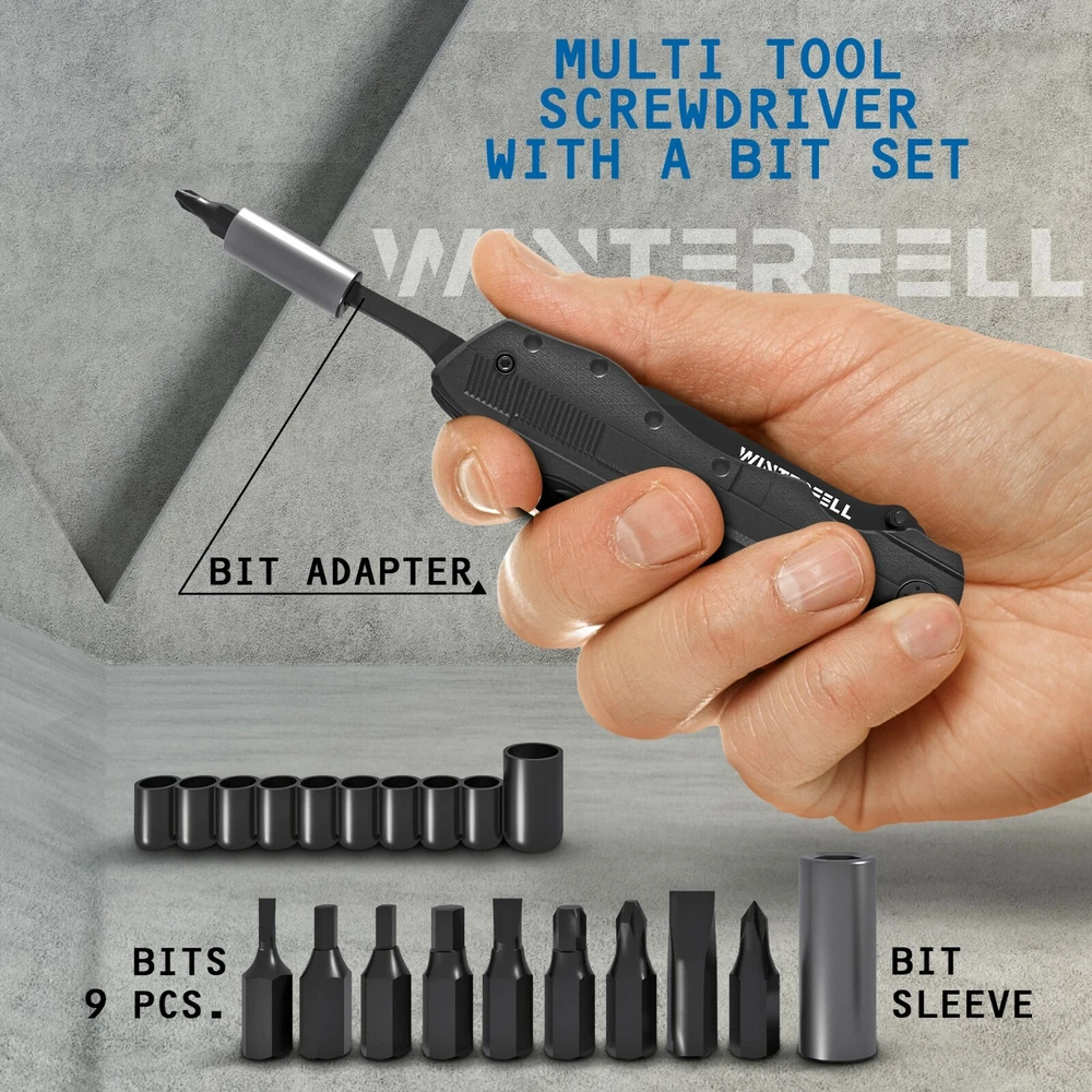 Multi tool Knife WINTERFELL Multipurpose Outdoor Folding Pocket Pliers Multitool