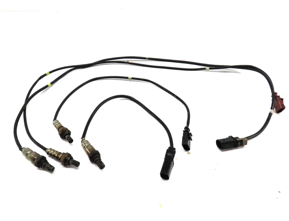 2012 AUDI Q7 (4L) 3.0L SUPER CJWE ENGINE PRE POST CAT O2 OXYGEN SENSOR SET 4 - Image 2 of 4