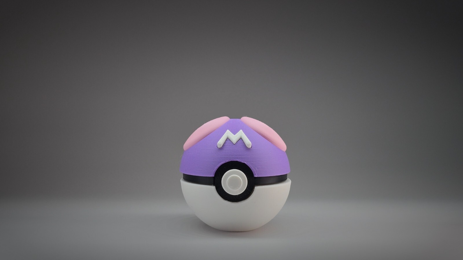 Master Ball | Classic 3D Printed Pokeball | Generation I