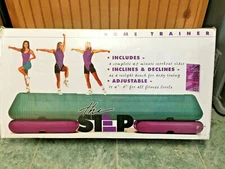 The Step by Bollinger Original Aerobic Platform 2 Risers Home Exercise Org Box