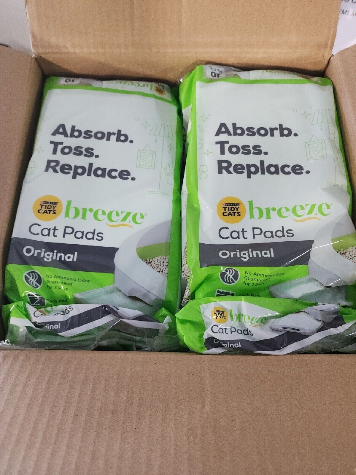 Purina Tidy Cats Breeze Cat Pads Refill 10 Count for sale online eBay