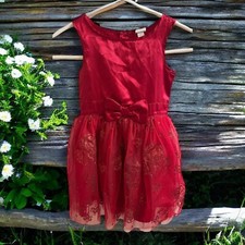 NWT Jumping Beans DISNEY Minnie Fancy Tutu Tule Dress Size 4 Red sparkly