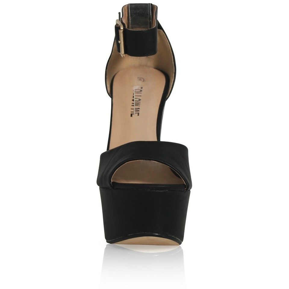 Emery Platform High Chunky Heel Ankle Strap Sandals main image 1