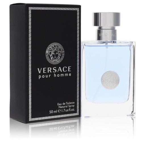 Versace Pour Homme 50ml Eau De Toilette EDT Spray - Brand New