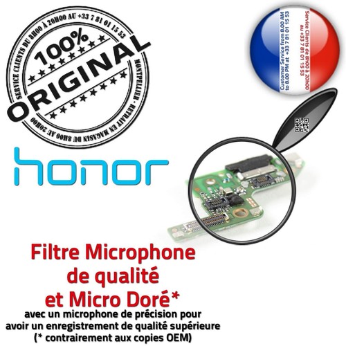 Téléphone Honor 8 ORIGINAL Connecteur Antenne RESEAU Nappe Chargeur USB Type C - Photo 5/5