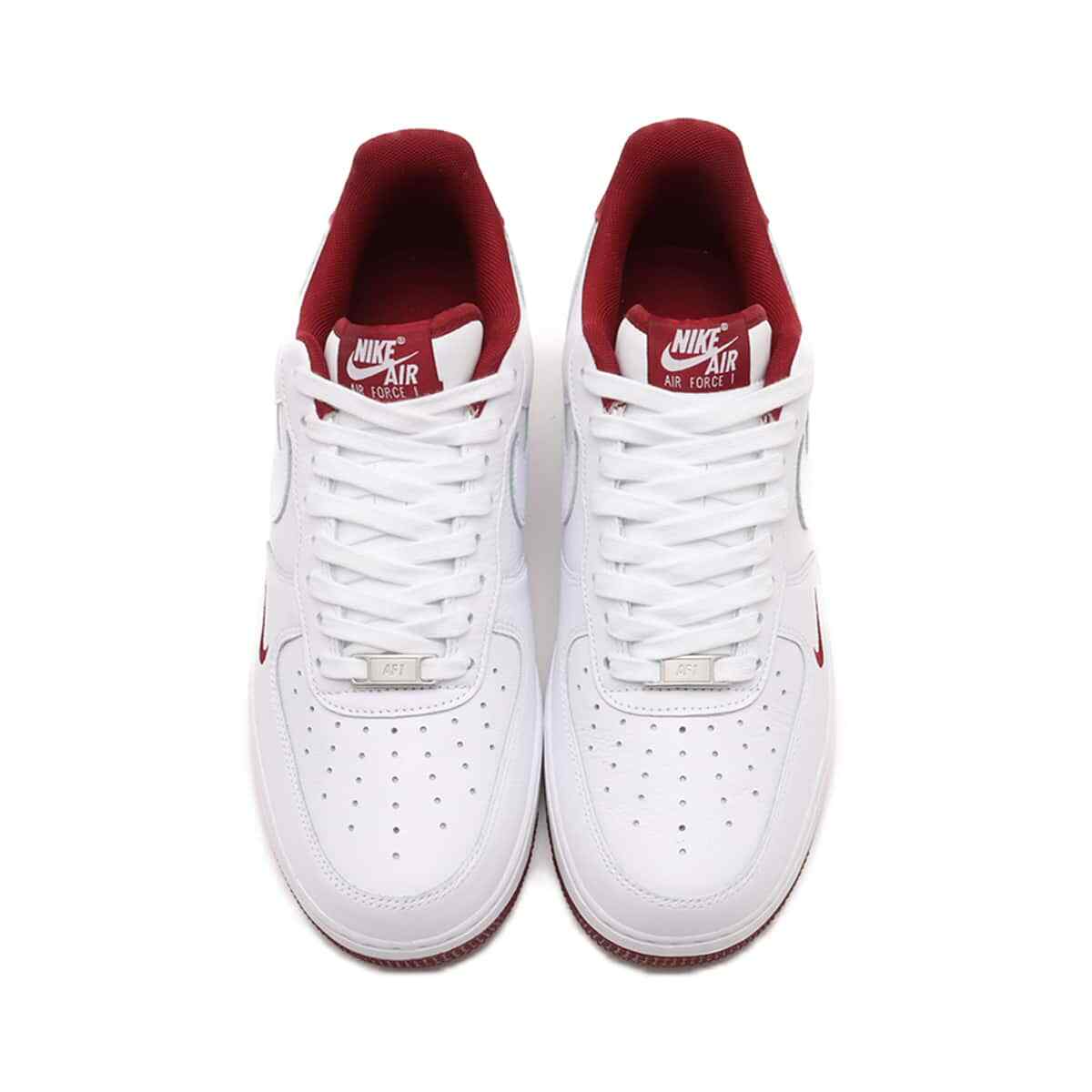 HM9483-100 Nike Air Force Low '07 LV8 White Burgundy (Men's)