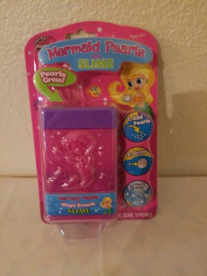 Slime Factory Mermaid Pearls With Magic Growth Slime.  Ages 3 & Up.  BRAND NEW!