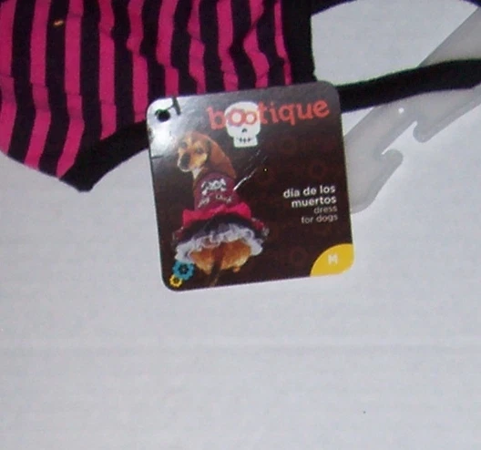 Petco Bootique "Play Dead" Calavera Huesos Cruzados Perro Vestido Halloween XXS XS M L Foto 4 de 4