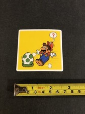 Super Mario yoshi egg sticker insert