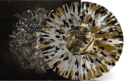 Nightwish - Endless Forms Most Beautiful Clear w Gold Black Splatter 2 Vinyl LP