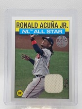 2021 Topps Baseball Sereis 2 Ronald Acuna Jr. 1986 All-Star Relic Card