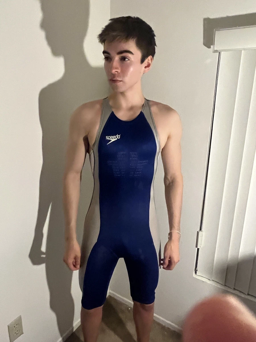 Speedo full Body Suit Fastskin Speedsuit Kneeskin racing Olympic Skinsuit  Mens