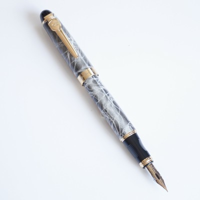 Jinhao X450 A Grey Marble Fullfederhalter Gt Zebra G Flex Schreibfeder Kalligraphie Uk Ebay